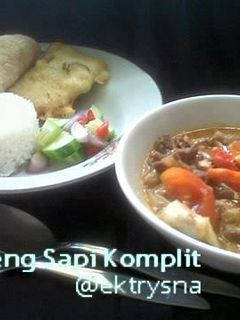 Foto resep tongseng sapi komplit