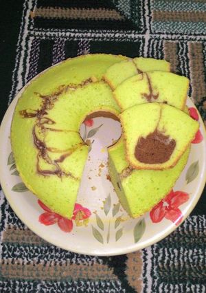 Foto resep Bolu Pandan Variasi