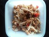 Tumis toge tempe semangit