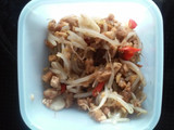 Tumis toge tempe semangit
