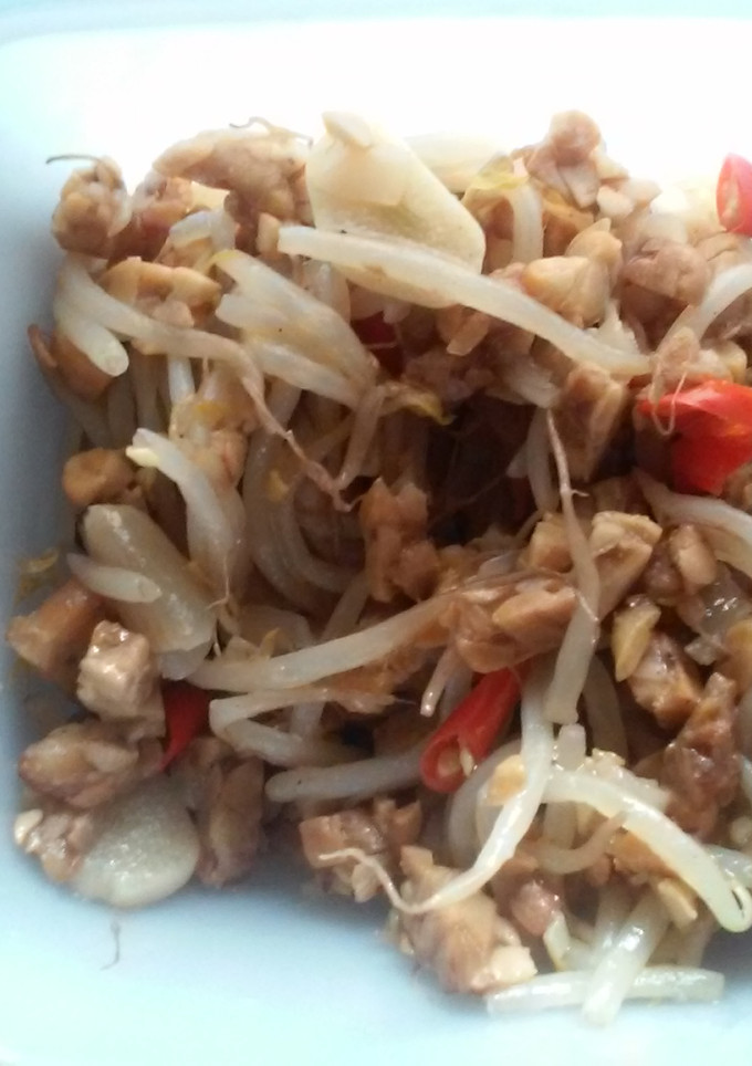 Foto resep Tumis toge tempe semangit