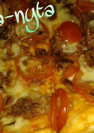 Foto resep Pizza Square oven no telur