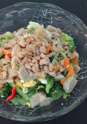 Foto resep Capcay putih meriah