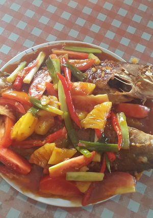 Foto resep Kerapu asem manis