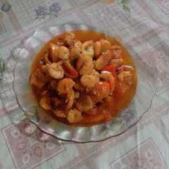 Tumis Udang Tomat রেসিপির প্রধান ছবি