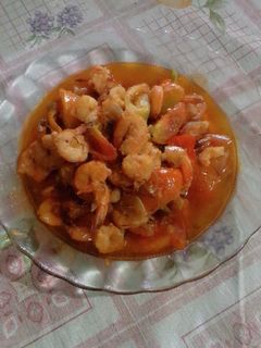 Foto resep Tumis Udang Tomat