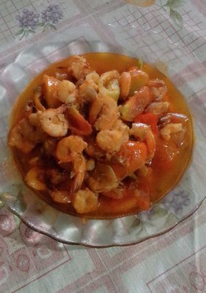 Foto resep Tumis Udang Tomat