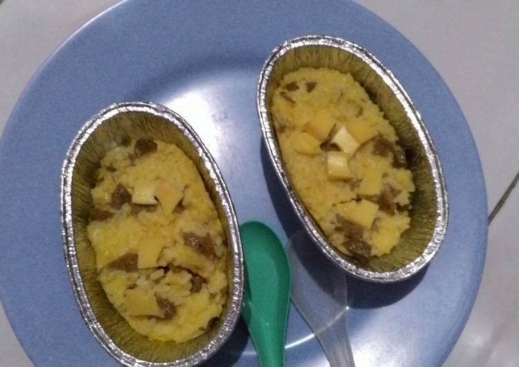 Nasi panggang sosis baso