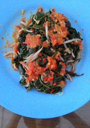 Foto resep Pelecing kangkung