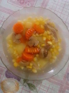 Foto resep Sup Jagung Ayam