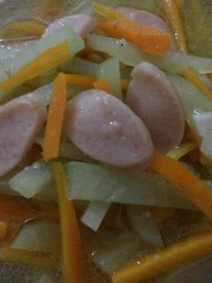 Foto resep Tumis manis labu siam wortel