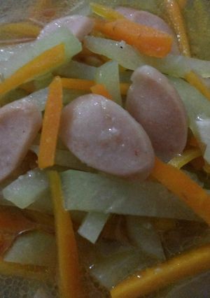 Foto resep Tumis manis labu siam wortel