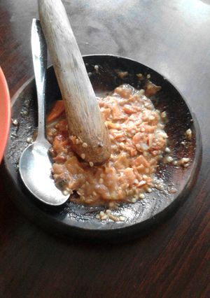 Foto resep sambal cabe-tomat