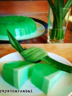 Foto resep Agar-agar Pandan, Simple dan Harum