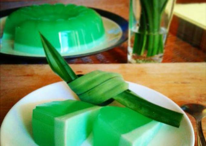 Agar-agar Pandan, Simple dan Harum