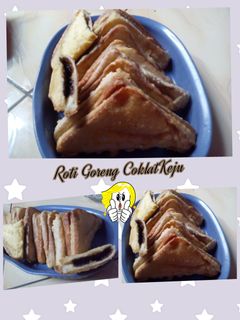 Foto resep Roti goreng coklat keju