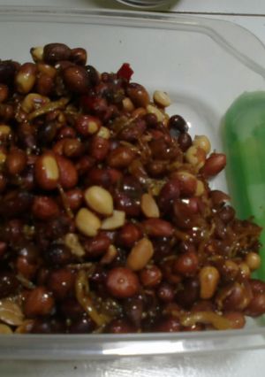Foto resep Teri kacang karamel bikin melt