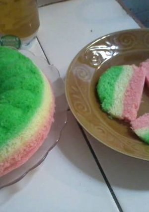Foto resep BOLU KUKUS LAPIS TRIO