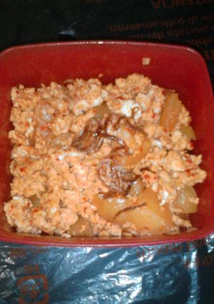 Foto resep orak arik kentul (kentang telur)
