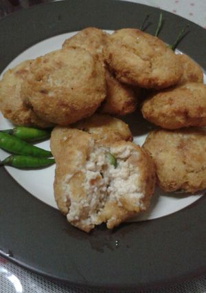 Foto resep perkedel tahu kornet kudapan sehat anak2