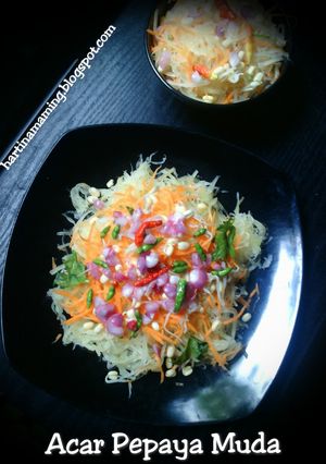 Foto resep Acar Pepaya Muda