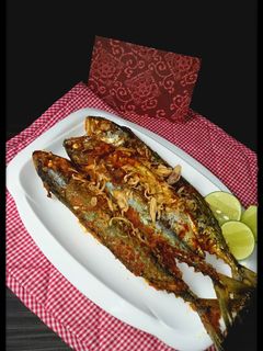 Foto resep KEMBUNG BANJAR BAKAR BUMBU RUJAK
