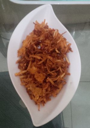 Foto resep Kering Kentang Pedas Manis Sederhana