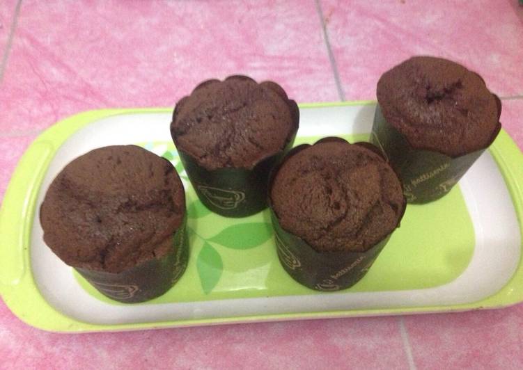 Cara Gampang Membuat Mocaf Cupcake Coklat Anti Gagal
