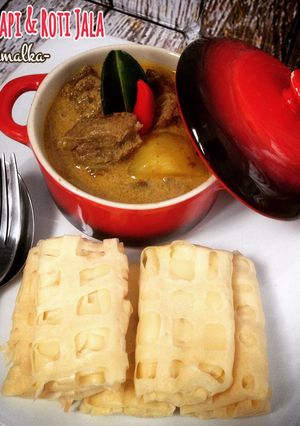 Foto resep Gule Sapi & Roti Jala