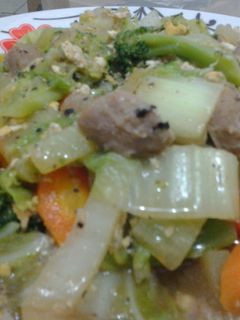 Foto resep capcay lada hitam
