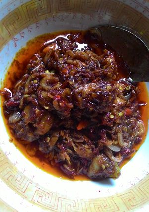 Foto resep Sambel Ebi Mama Pedes Petir