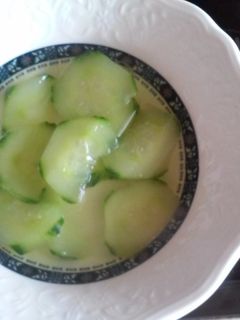 Foto resep Sayur bening timun