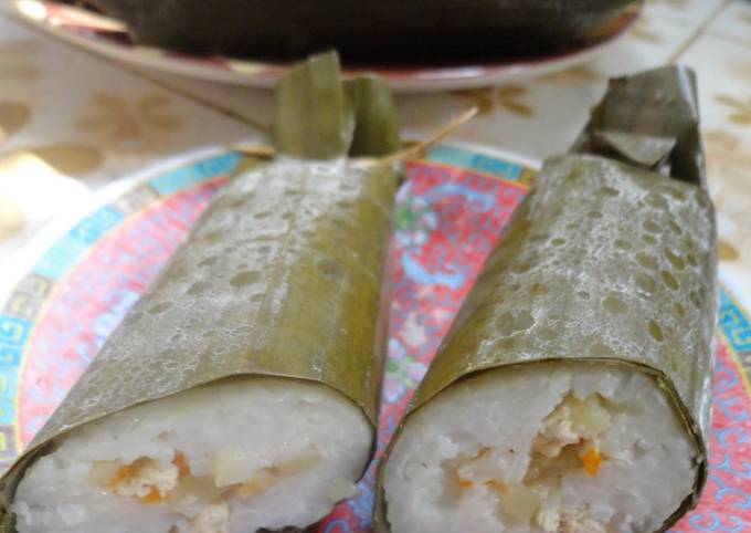 Resep Arem Arem Isi Sayuran Komplit Oleh Diana Az Cookpad