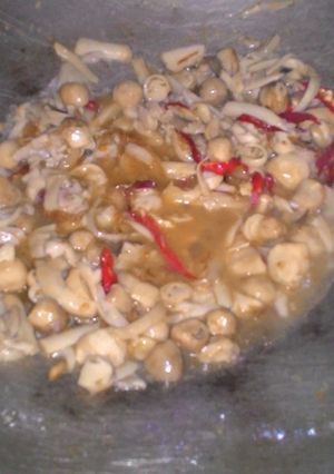 Foto resep jamur saos tiram