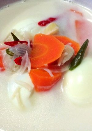 Foto resep Telur Teri Masak Putih