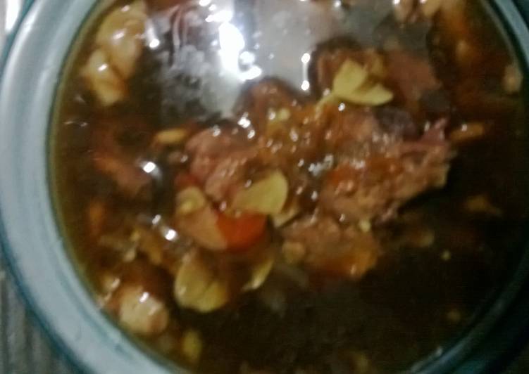 Rica-Rica Kuah Tulang Ayam
