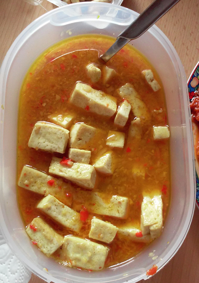 Foto resep Sayur tahu kuning warteg