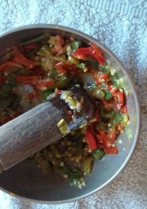 Foto resep Sambal bawang (sambal krosak)