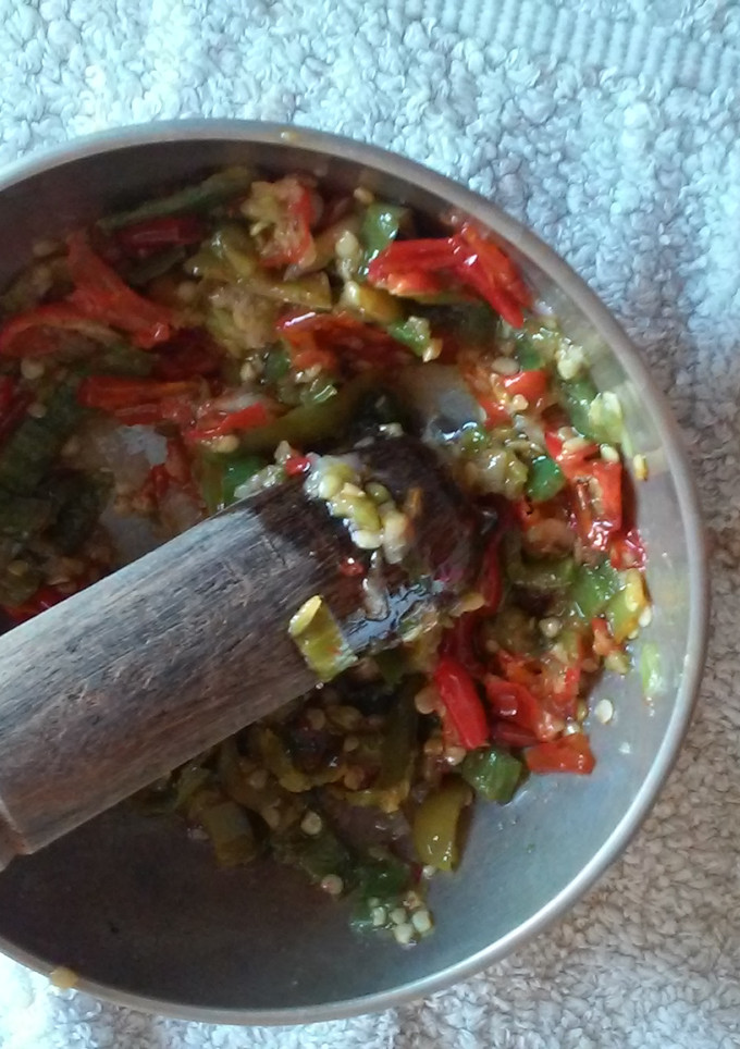 Foto resep Sambal bawang (sambal krosak)