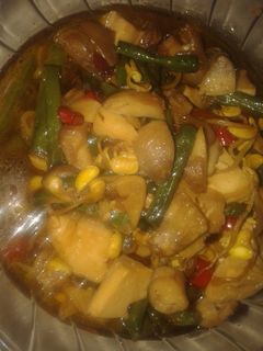 Foto resep Oseng Jamur Putih Telur