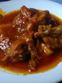 Foto resep Ayam Bumbu Masak Habang Kuah Santan