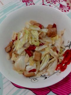 Foto resep Tumis Sawi Putih Tahu Unyil