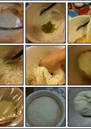 Foto resep Basic Dough Pizza.