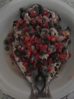 Foto resep Ikan Acar Merjo ( merah hijau)