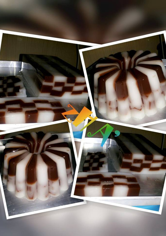 Foto resep puding belang