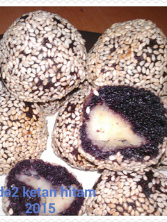 Foto resep Onde-onde empuk ketan hitam kentang