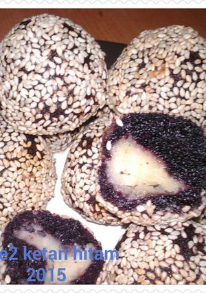Foto resep Onde-onde empuk ketan hitam kentang