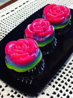 Foto resep Lapis Mawar Rainbow