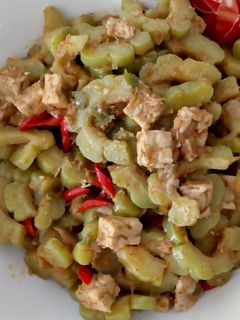 Foto resep Tumis Pare Tempe Super Pedas