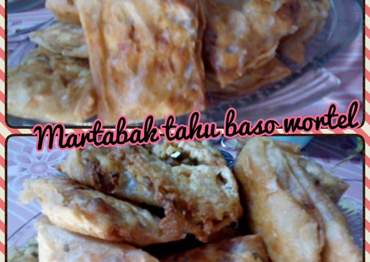 Martabak tahu baso wortel